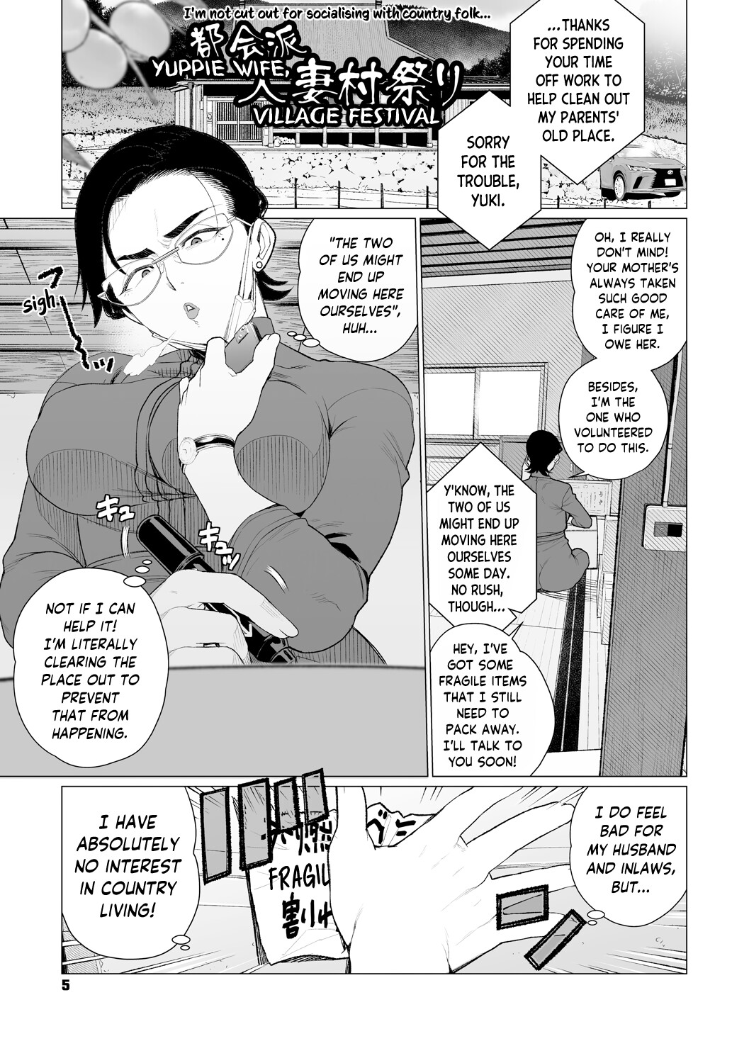 Hentai Manga Comic-Haughty Housewives: Defeated by Dick-Read-4